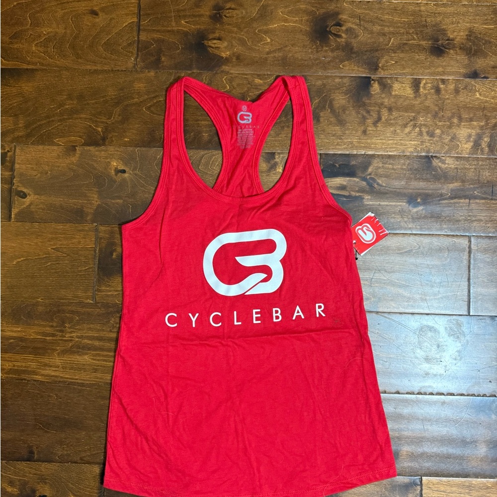 CycleBar Instructor Red Tank Top